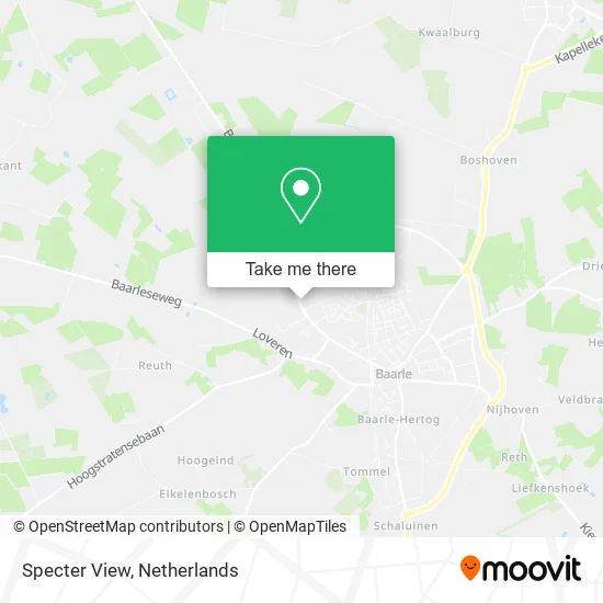 Specter View map