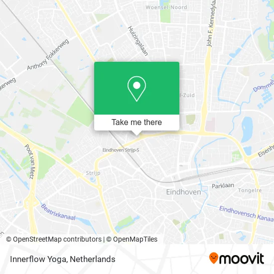 Innerflow Yoga map