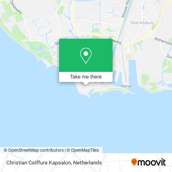 Christian Coiffure Kapsalon map