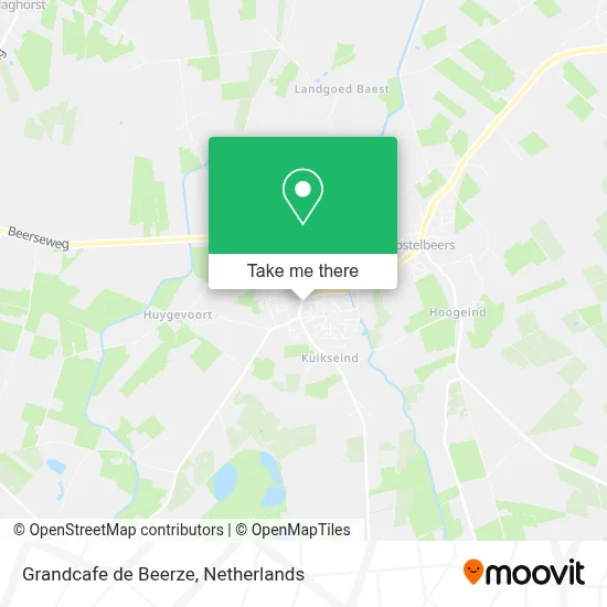 Grandcafe de Beerze map