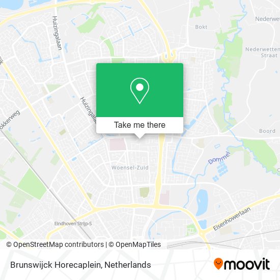 Brunswijck Horecaplein map