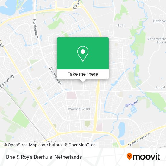 Brie & Roy's Bierhuis map