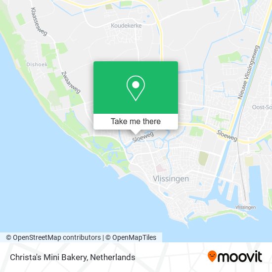 Christa's Mini Bakery map