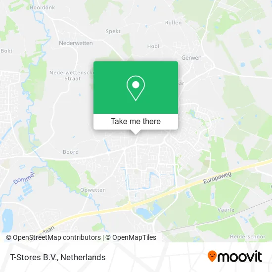 T-Stores B.V. map