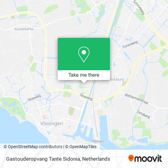 Gastouderopvang Tante Sidonia map