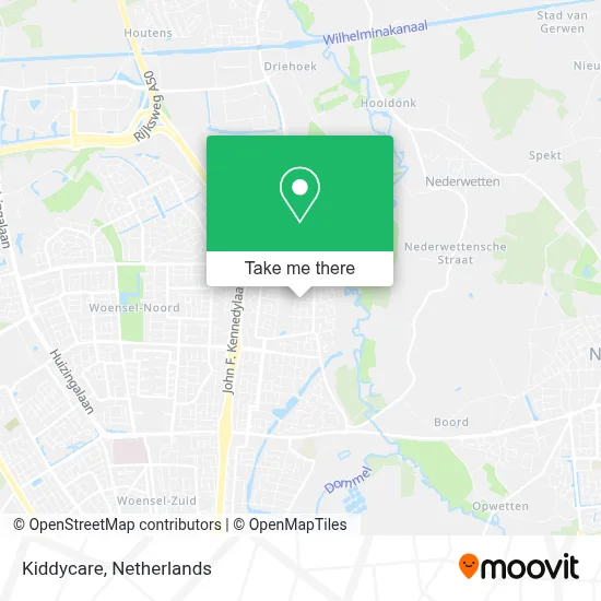 Kiddycare map