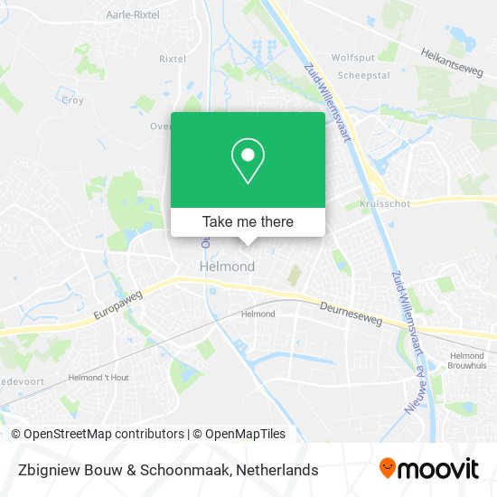 Zbigniew Bouw & Schoonmaak map