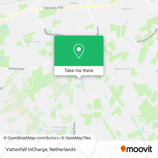 Vattenfall InCharge map