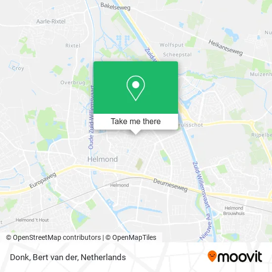 Donk, Bert van der Karte
