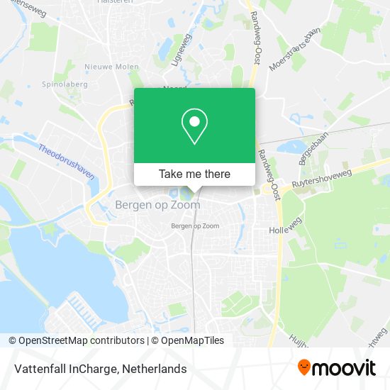 Vattenfall InCharge map