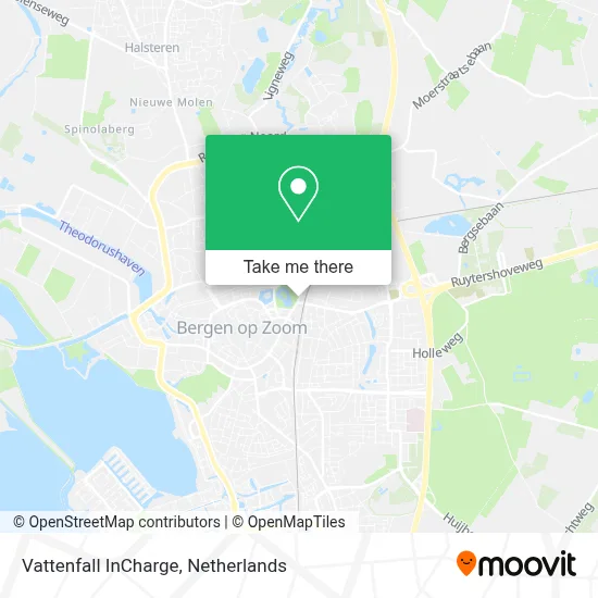 Vattenfall InCharge map