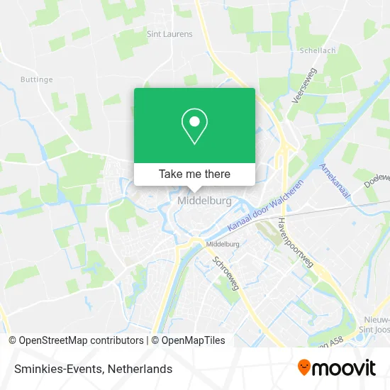 Sminkies-Events map