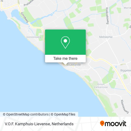 V.O.F. Kamphuis-Lievense map