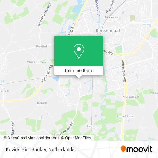 Kevin's Bier Bunker map