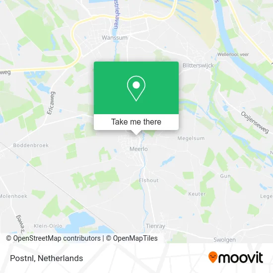 Postnl map