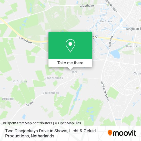 Two Discjockeys Drive-in Shows, Licht & Geluid Productions map