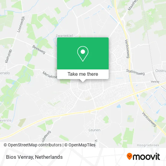Bios Venray map