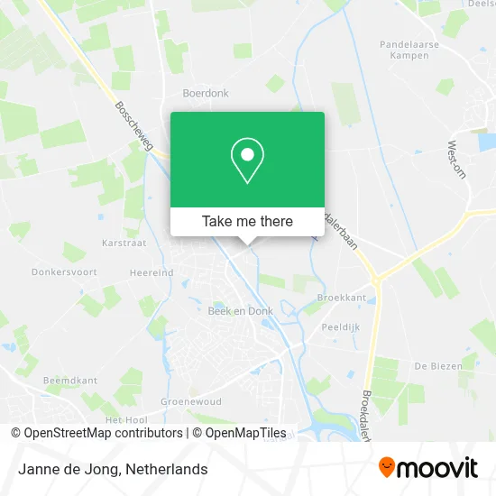 Janne de Jong map