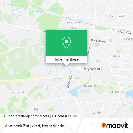 Apotheek Zorgvlied map