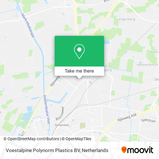Voestalpine Polynorm Plastics BV map