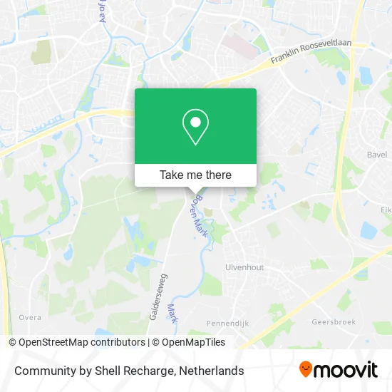 Community by Shell Recharge map