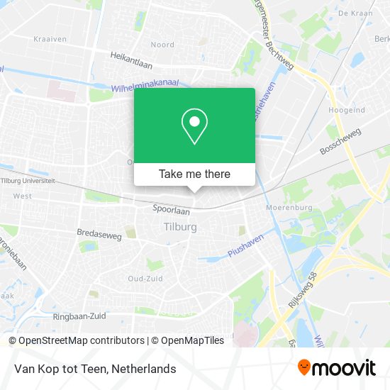 Van Kop tot Teen map