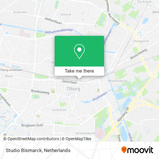 Studio Bismarck map