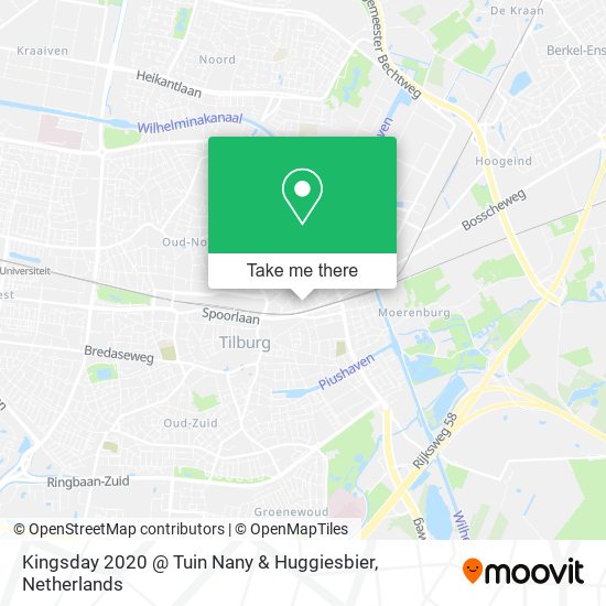Kingsday 2020 @ Tuin Nany & Huggiesbier map