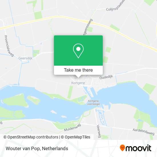 Wouter van Pop map