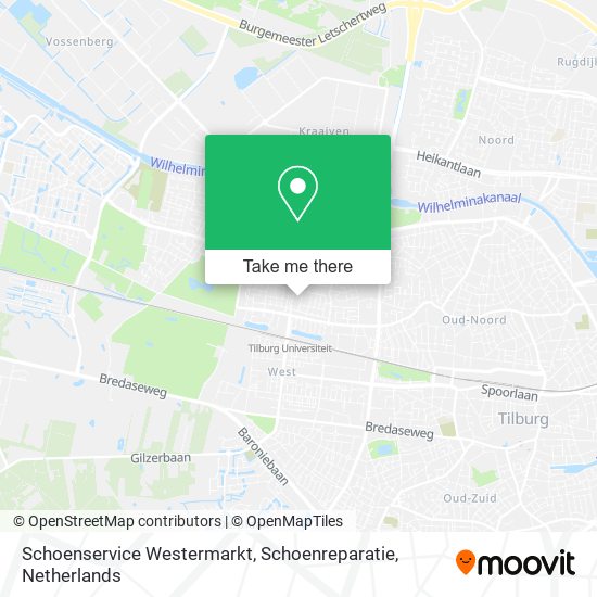 Schoenservice Westermarkt, Schoenreparatie map