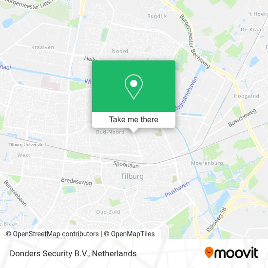 Donders Security B.V. map