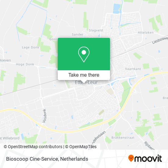 Bioscoop Cine-Service map