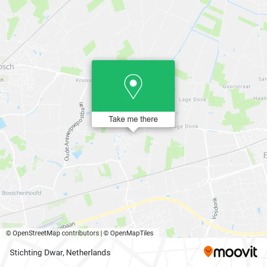 Stichting Dwar map