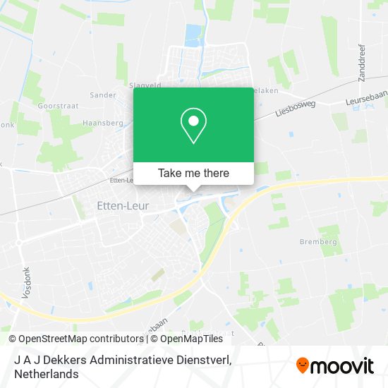 J A J Dekkers Administratieve Dienstverl map
