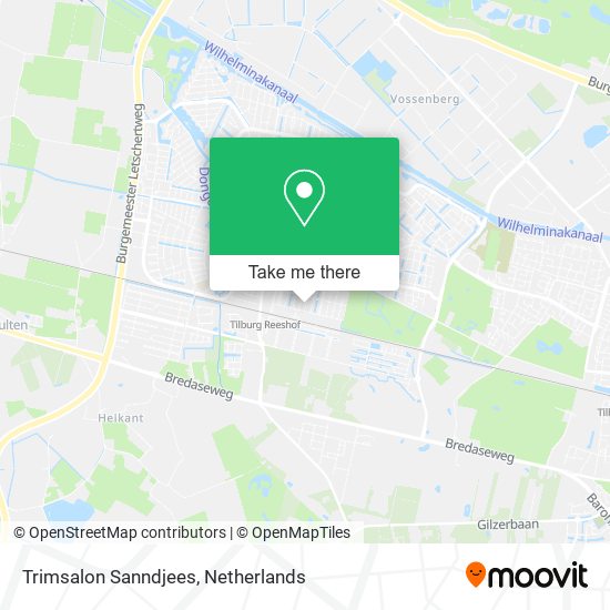 Trimsalon Sanndjees map