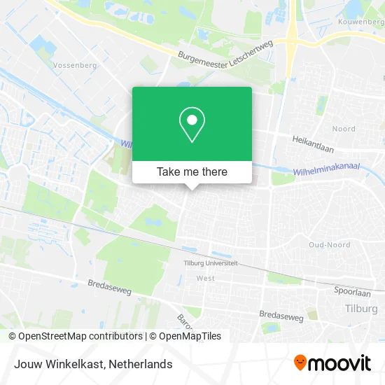 Jouw Winkelkast map