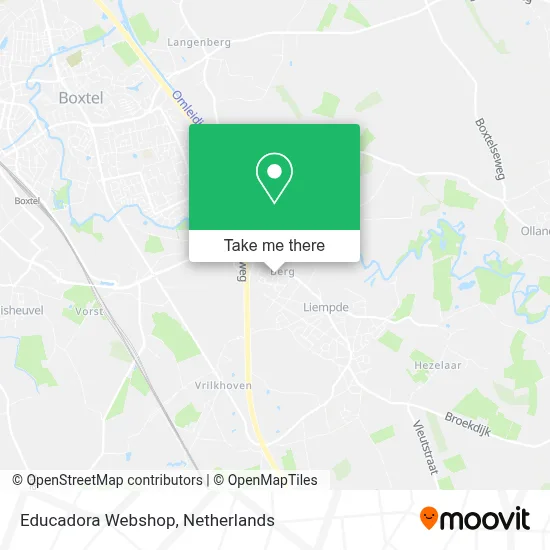 Educadora Webshop map