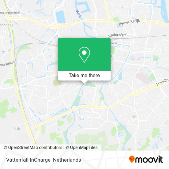 Vattenfall InCharge Karte