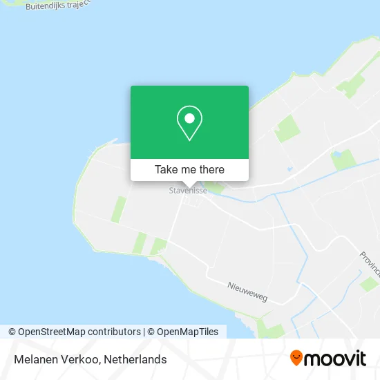 Melanen Verkoo map