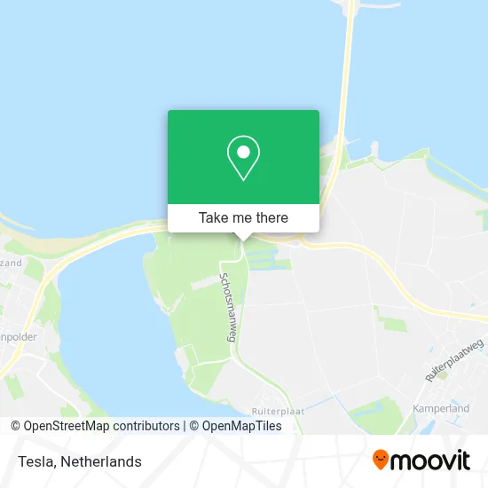 Tesla map