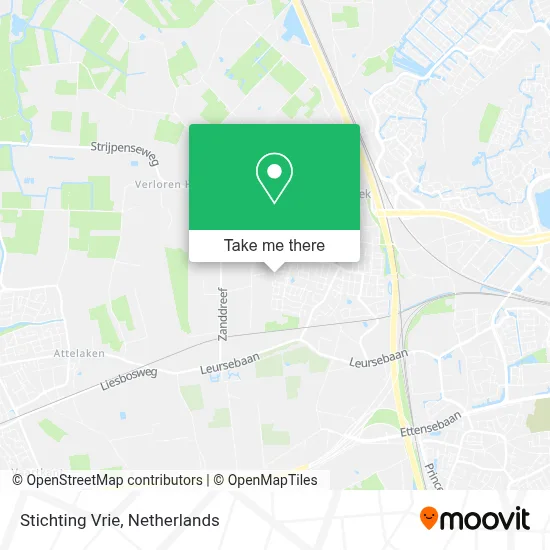 Stichting Vrie map