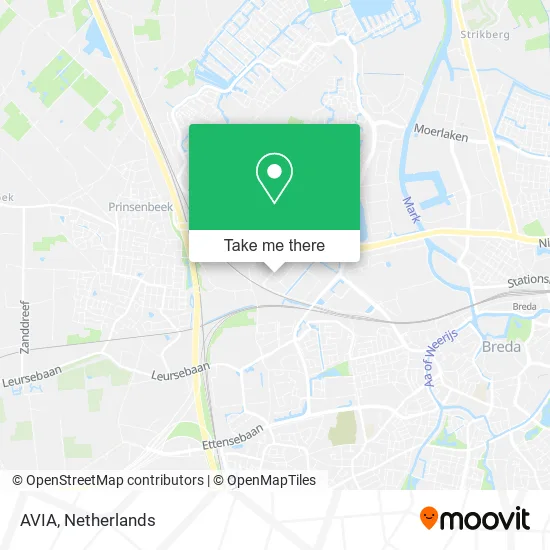 AVIA map