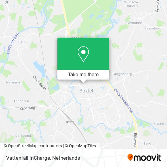 Vattenfall InCharge map