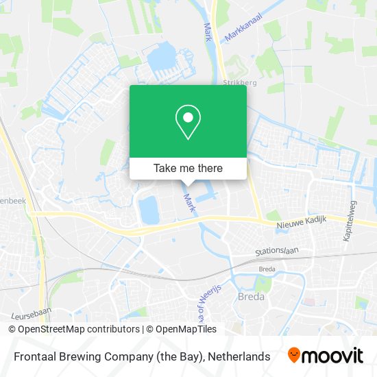 Frontaal Brewing Company (the Bay) map
