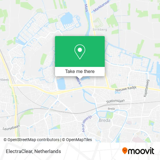 ElectraClear map