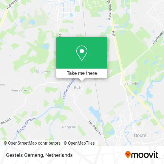 Gestels Gemeng map