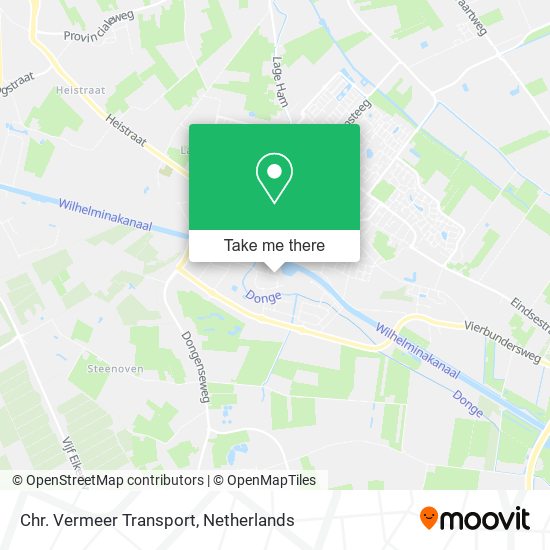 Chr. Vermeer Transport map