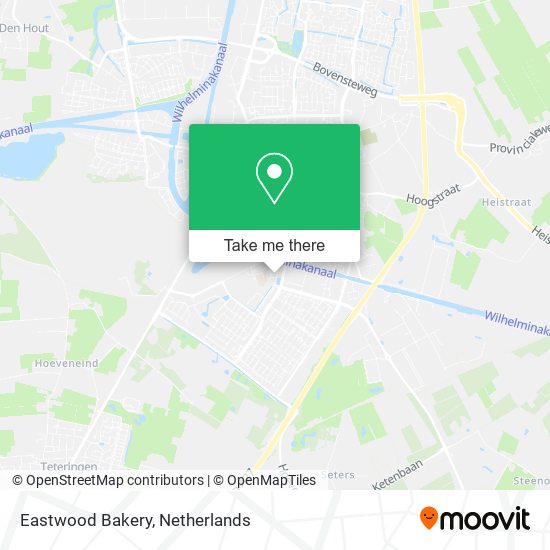 Eastwood Bakery map