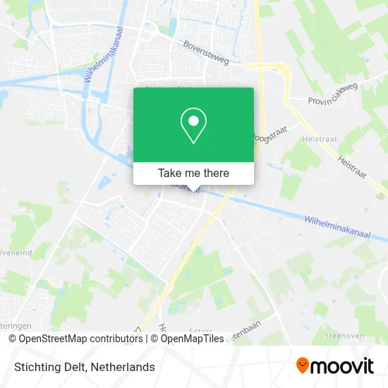 Stichting Delt map