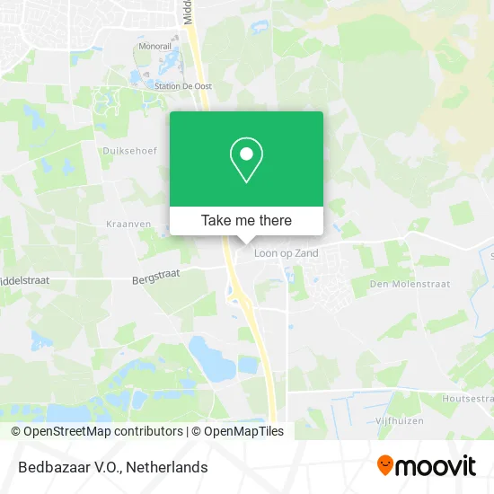 Bedbazaar V.O. map